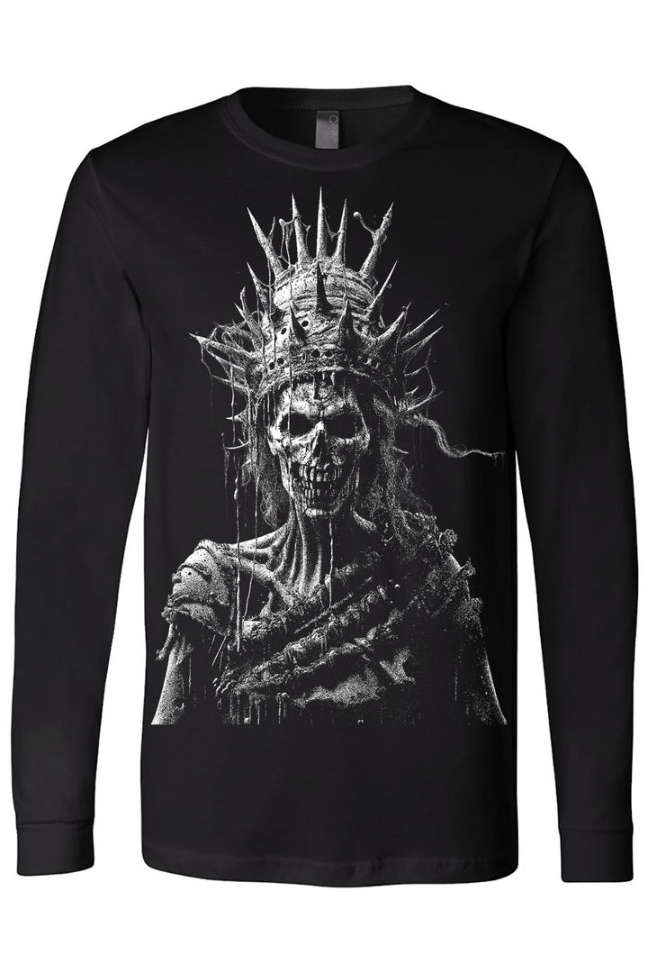 long sleeve gothic underwater witch tshirt