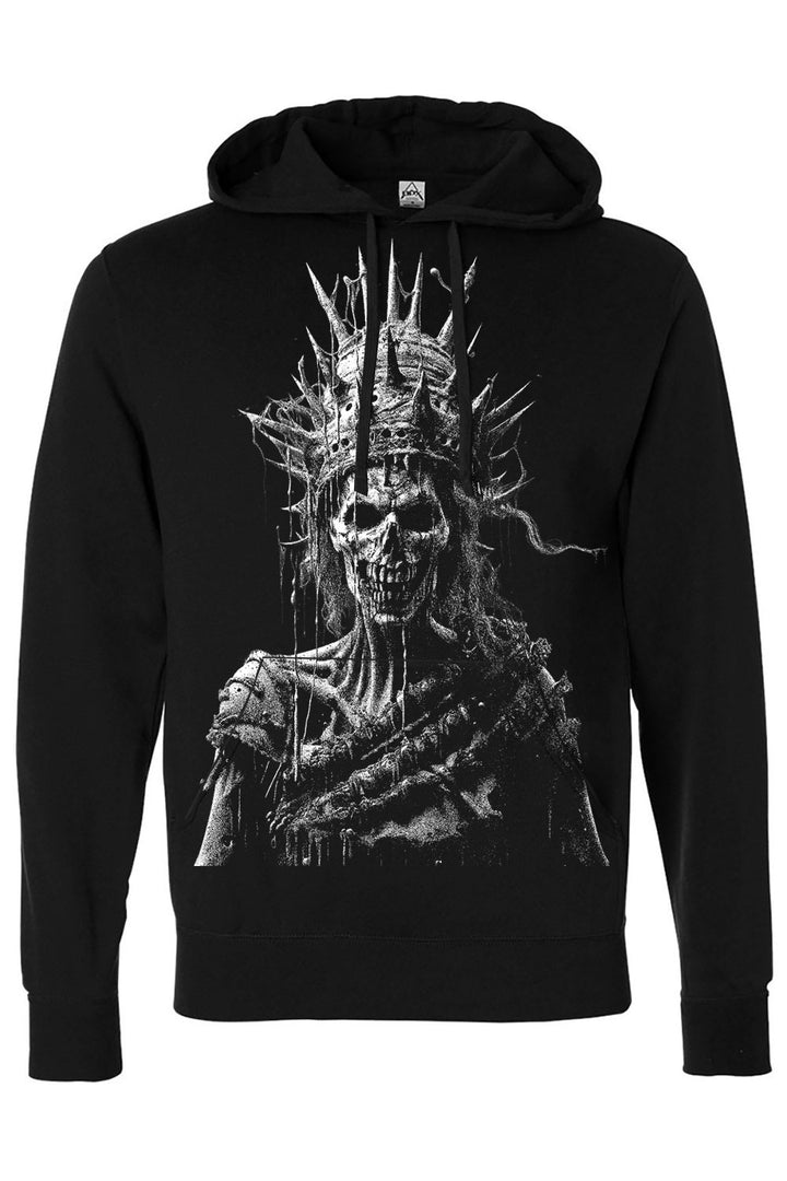 horror witch pullover hoodie