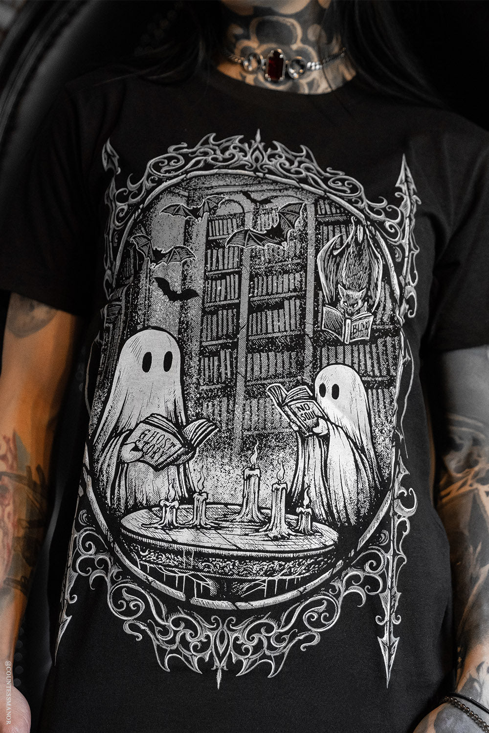 gothic ghost clothes by vampirefreaks made of cotton