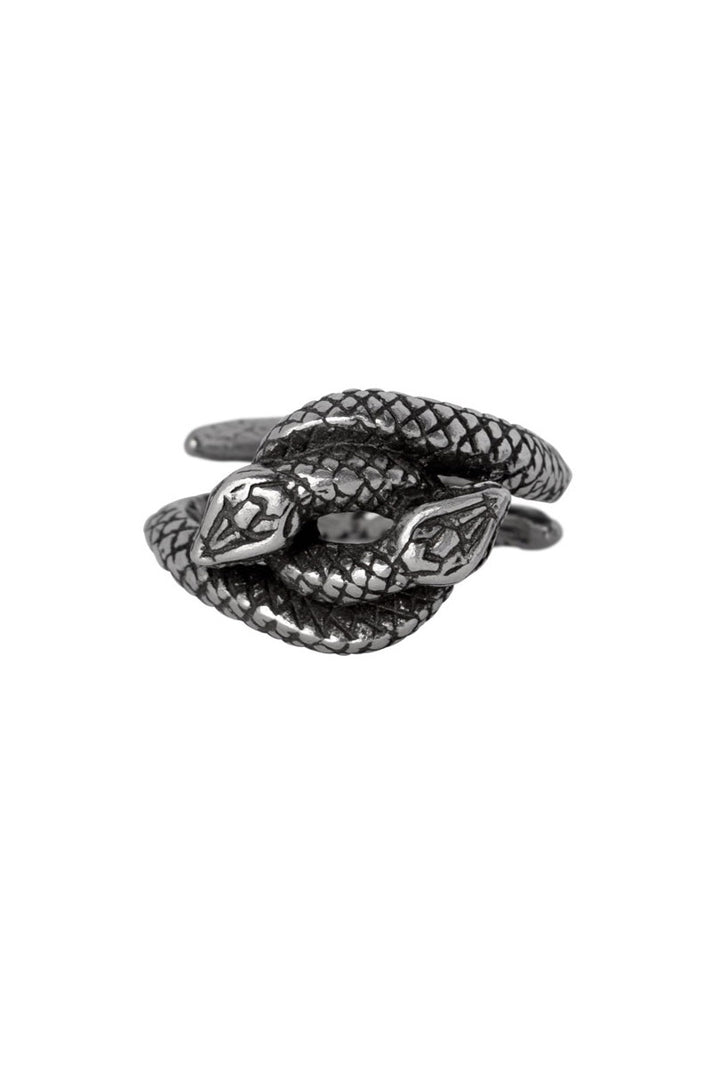 silver snake ring