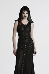 hooded apocalyptic dress