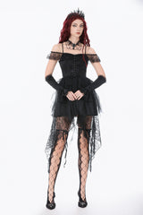 off the shoulder gothic dress