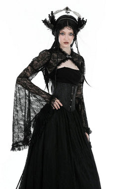 Vampiren Gothic Lace Shrug