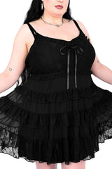 womens plus size sheer babydoll dress for women