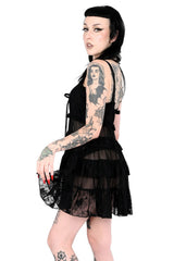 lolita sheer babydoll dress for women