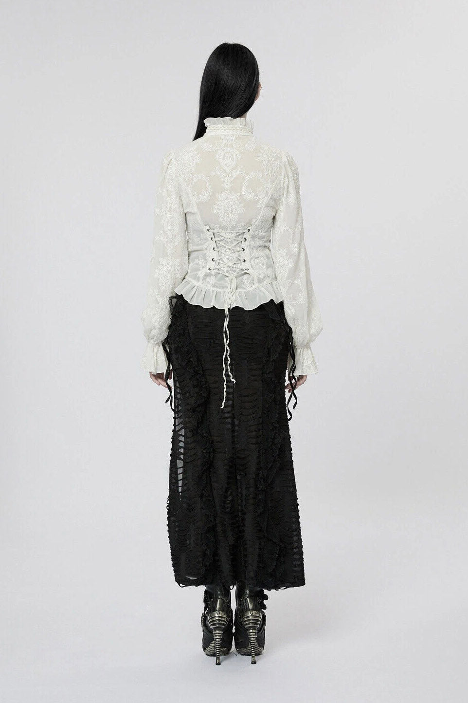 romantic goth top
