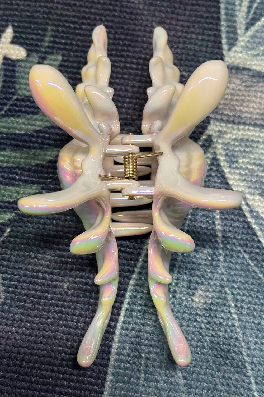 mermaid fairytale shell shaped hair claw clip 