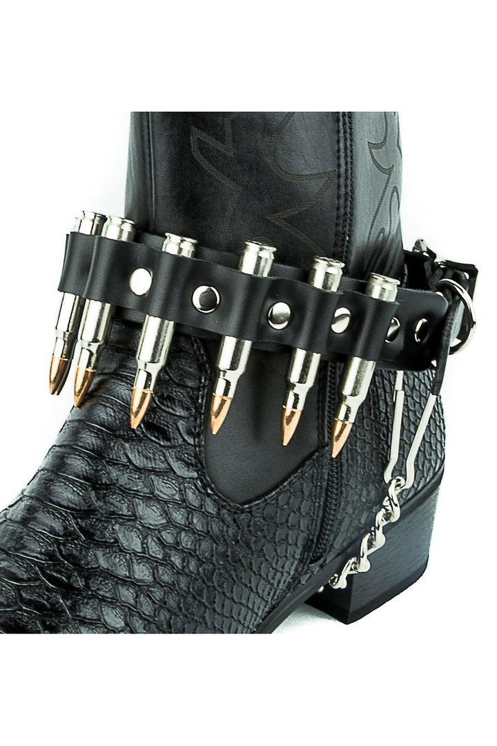 boot strap made of nickel bullets