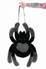 My Violet black spider backpack for edgy Y2K goth fashion punk outfits and grunge inspired looks