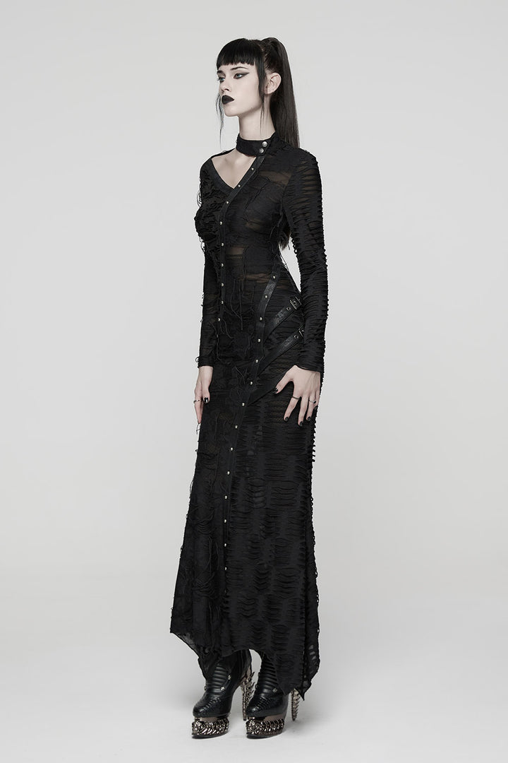 ripped shredded gown