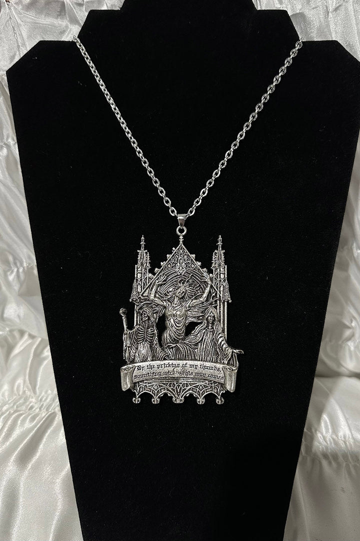 gothic cathedral necklace
