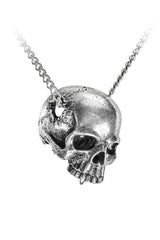 vampire skull necklace