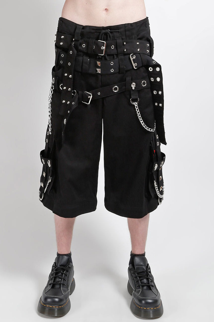 Tripp NYC Triple Belted Chain Pants [Black] – VampireFreaks