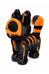 Pumpkin Bones Skelekitty Keychain [Halloween Edition]