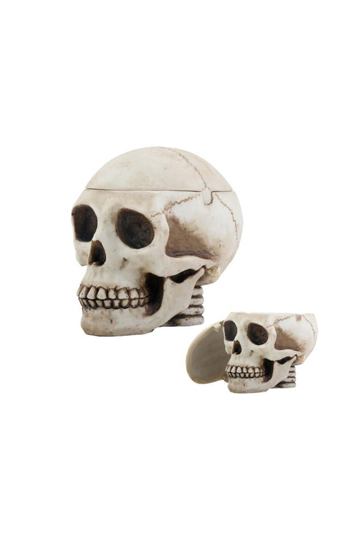 gothic skull ash tray