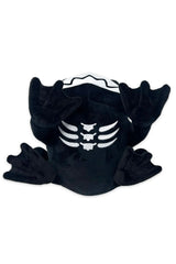 funny dark humor skeleton toad  frog plush toy