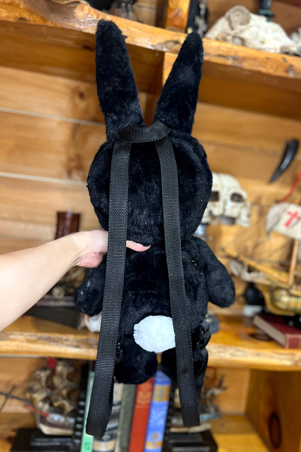 Rip Rabbit Plush Backpack — Bags & Wallets VampireFreaks