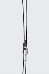 gothic skeleton necklace bolo tie