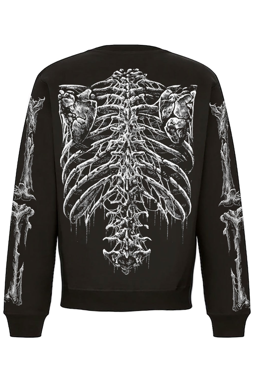 Bleeding Heart Skeleton Sweatshirt – VampireFreaks