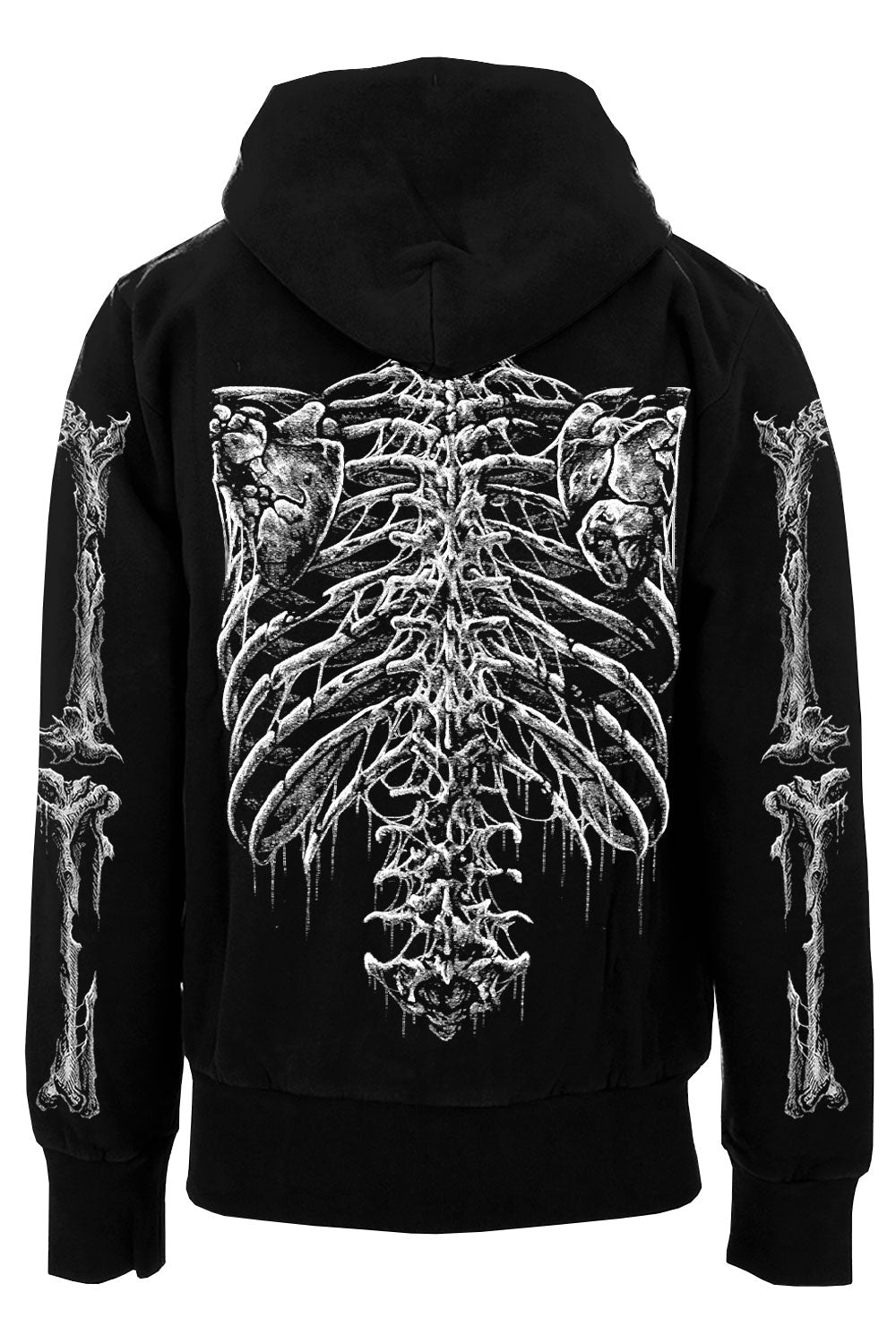 Bleeding Heart Skeleton Hoodie