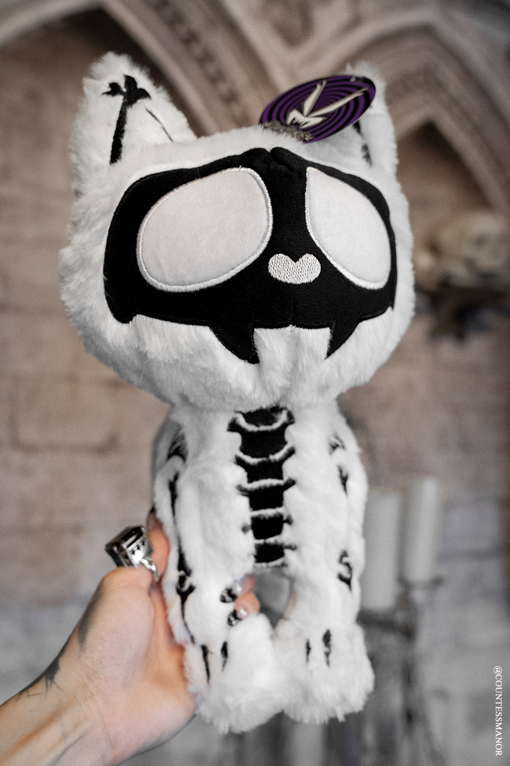 Ghost Kitty Plush Toy