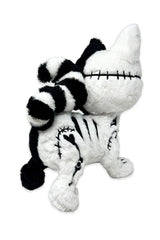Black and white plush cat toy from VampireFreaks