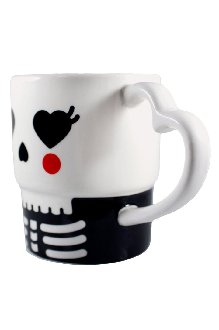 skeleton coffee cup