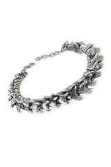 skeleton bone gothic cuff bracelet 
