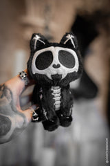 creepy cute plushie keychain