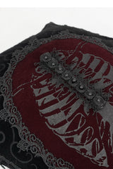 gothic coffin pillow