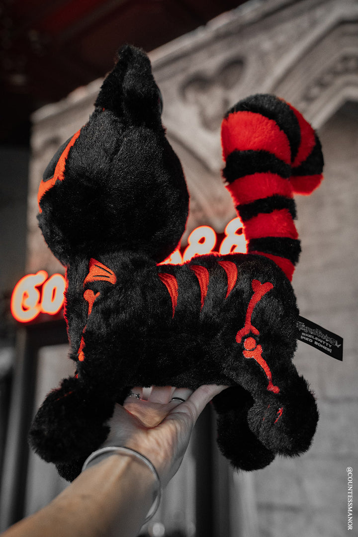 halloween cat stuffed animal