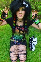 Pride Skeleton Love T-shirt [RAINBOW]