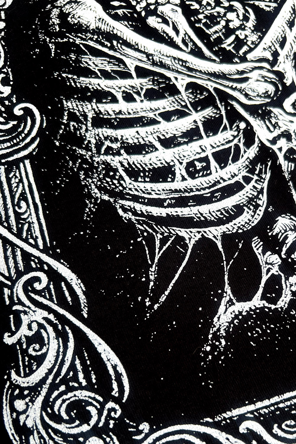gothic skeleton romantic goth  shirt by vampirefreaks 