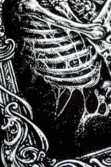 gothic skeleton romantic goth  shirt by vampirefreaks 