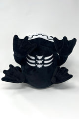 funny dark humor skeleton toad  frog plush toy