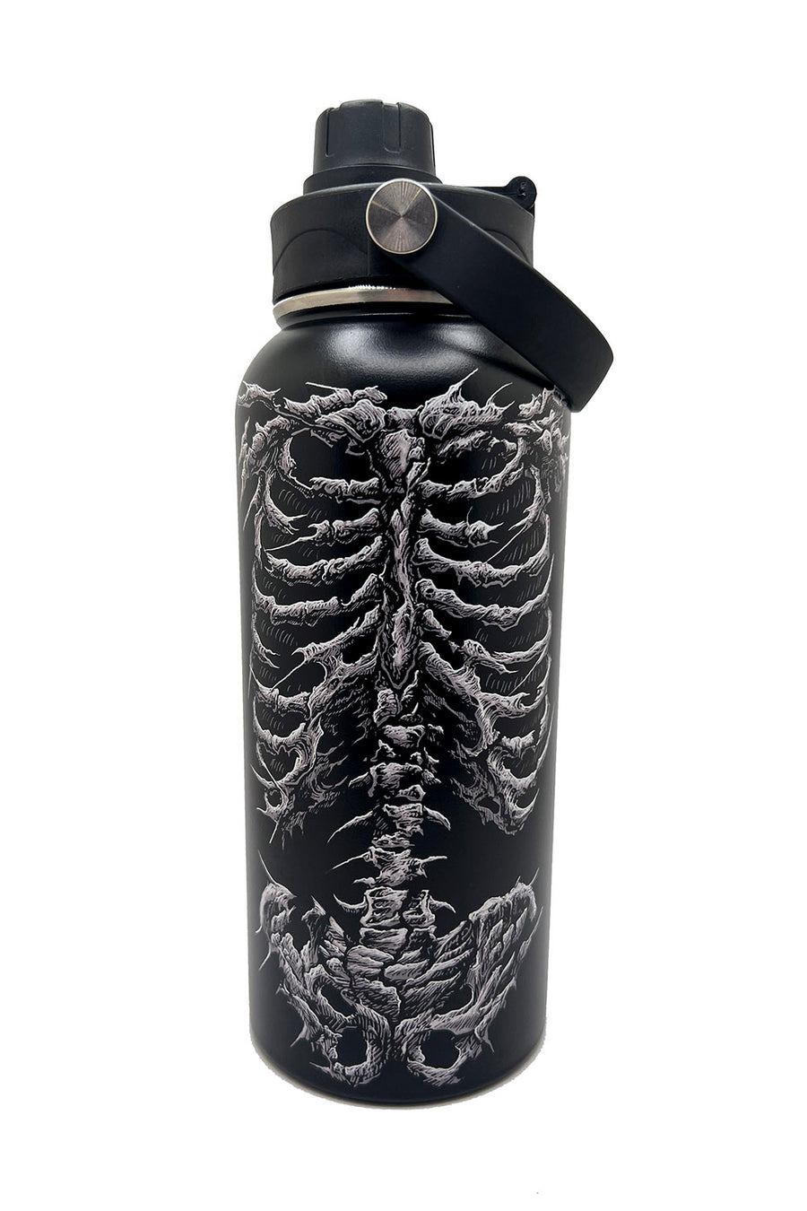 Dead Inside Skeleton 32 Oz Water Bottle