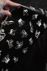 spooky cute animal wrapping paper