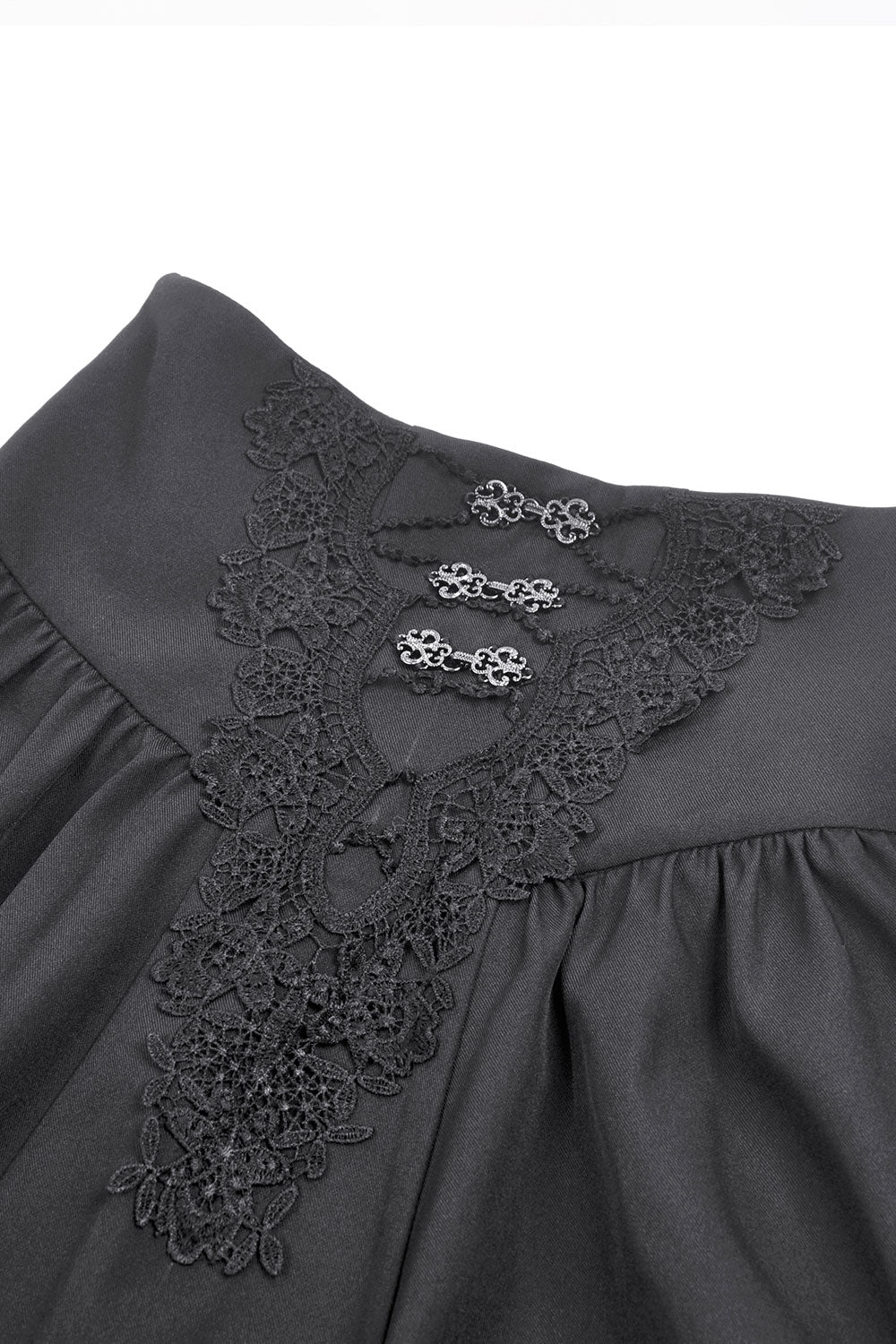 Womens full length black skirt