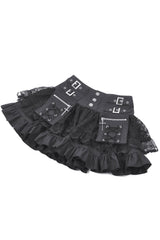 Punk fashion mini skirt
