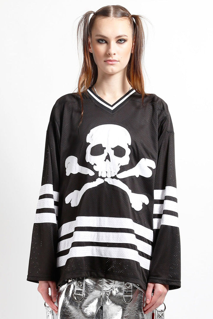 street goth street style sports jersey shirt