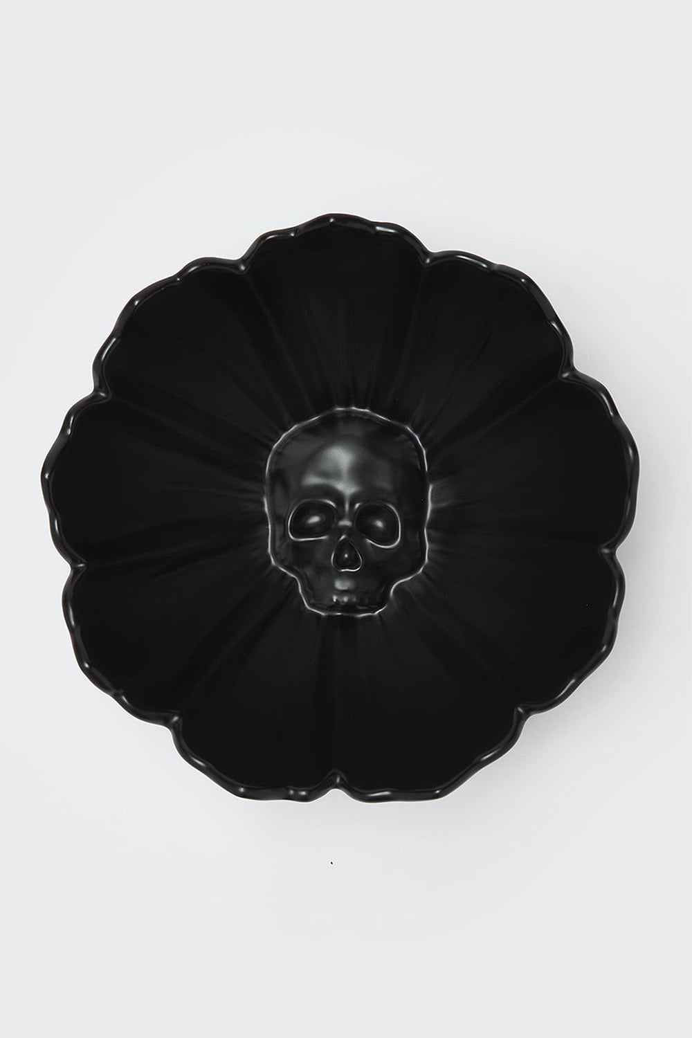 skull cereal bowl by killstar