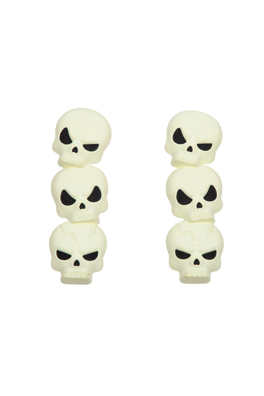 skull shoe charms