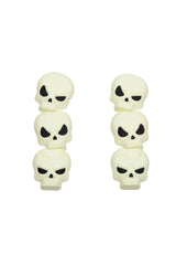 skull shoe charms