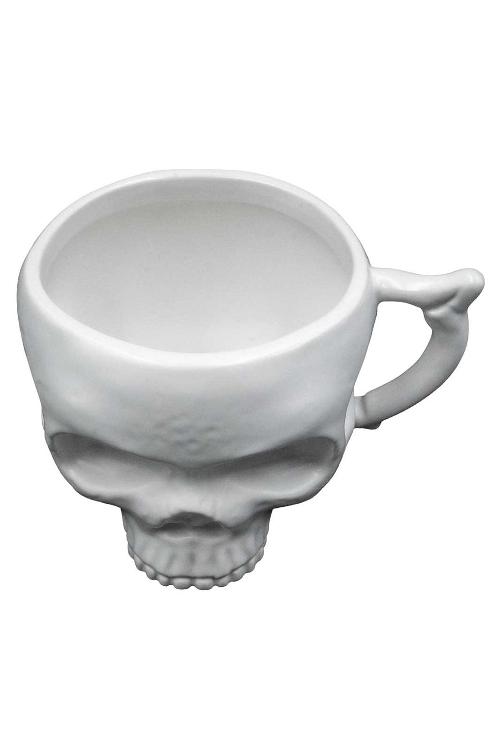gothic skull food bowl