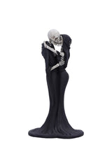 romantic goth skeleton lover statue 