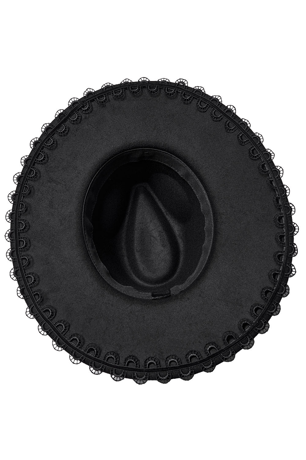 chain strap gothic hat