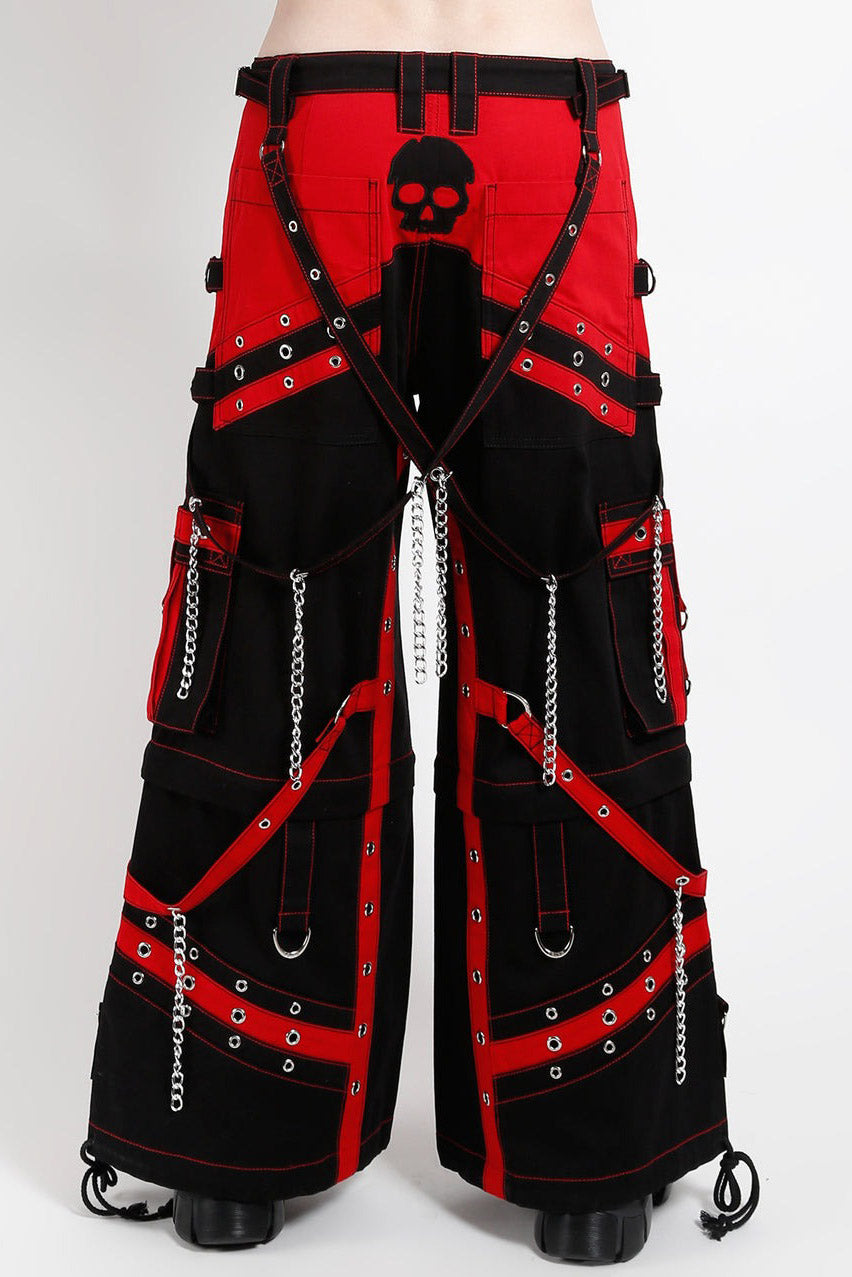 chain tripp nyc skull baggy pants