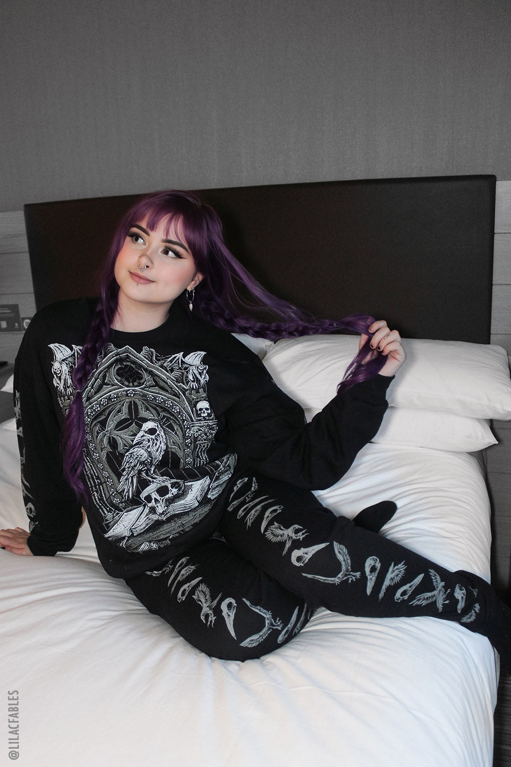 Poe's Raven Joggers [GRAUE Asche]