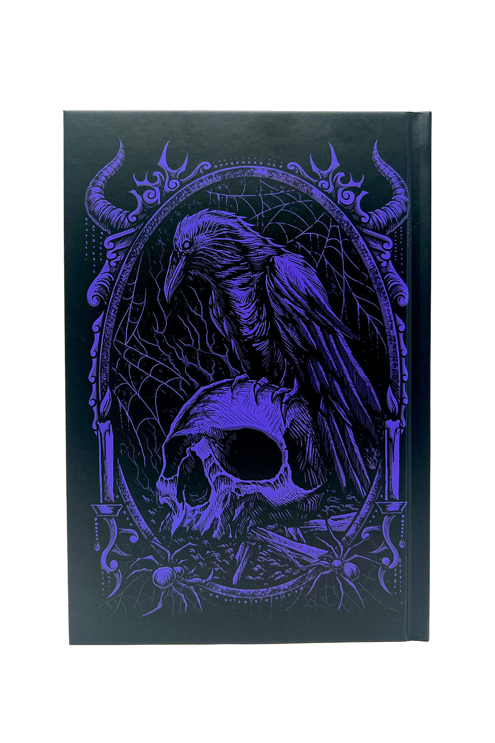 gothic crow notebook