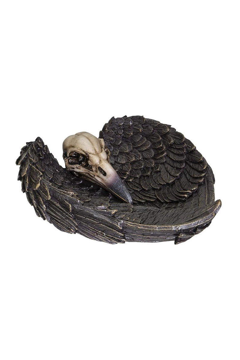 Raven Skull Dish